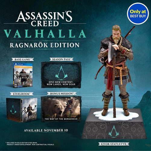 Assassin's Creed Valhalla: Gold Steelbook Edition - PlayStation 4, PlayStation  5 