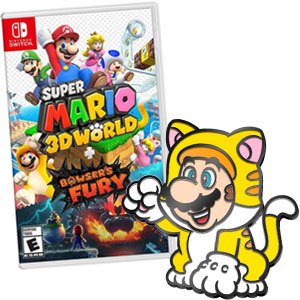 Super Mario 3D World + Bowsers Fury • Nintendo Switch (NEW