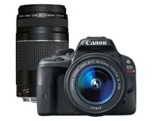 Canon EOS Rebel SL1 DSLR Camera with 1855mm IS STM Lens Black 8575B003 ...