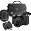 Nikon D3300 24.2MP DSLR Camera with 18-55mm & 55-200mm Lenses + FREE WU-1A Wireless Mobile Adapter