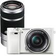 Sony Alpha a6000 Mirrorless Camera with 16–50mm Retractable Lens and Extra 55–210mm Lens - Larger Front