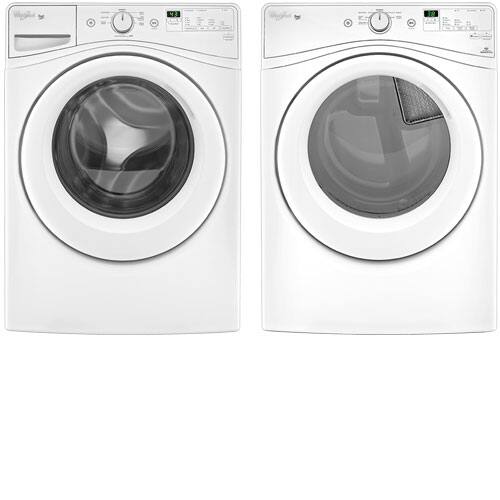 Whirlpool Duet HighEfficiency FrontLoading Washer and Electric