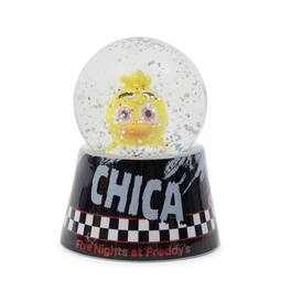 Silver Buffalo - Five Nights At Freddy's Chica 3-Inch Mini Light-Up Snow Globe - Multi-Colored
