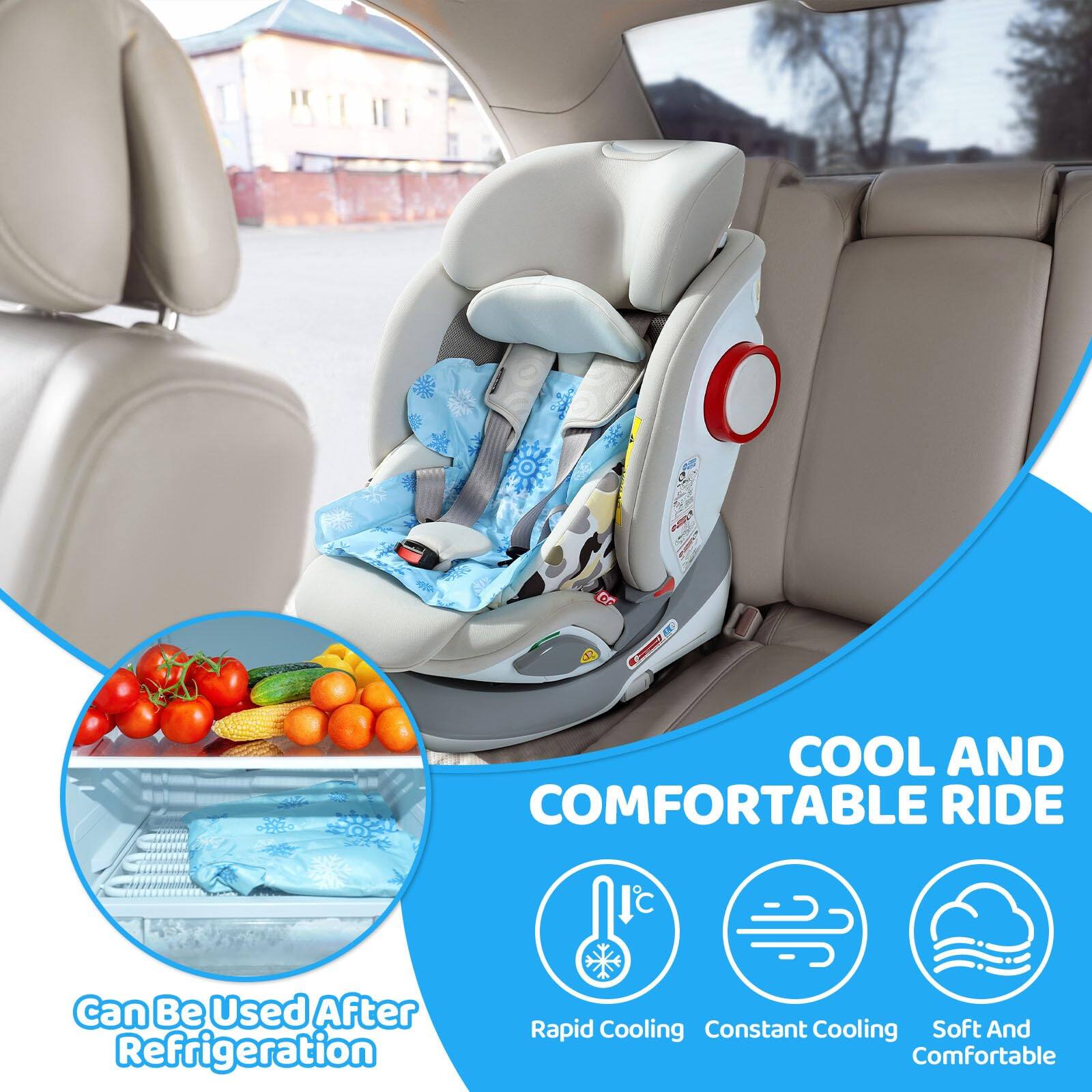 COOL AND COMFORTABLE RIDE

- Rapid Cooling
- Constant Cooling
- Soft And Comfortable

Can Be Used After Refrigeration