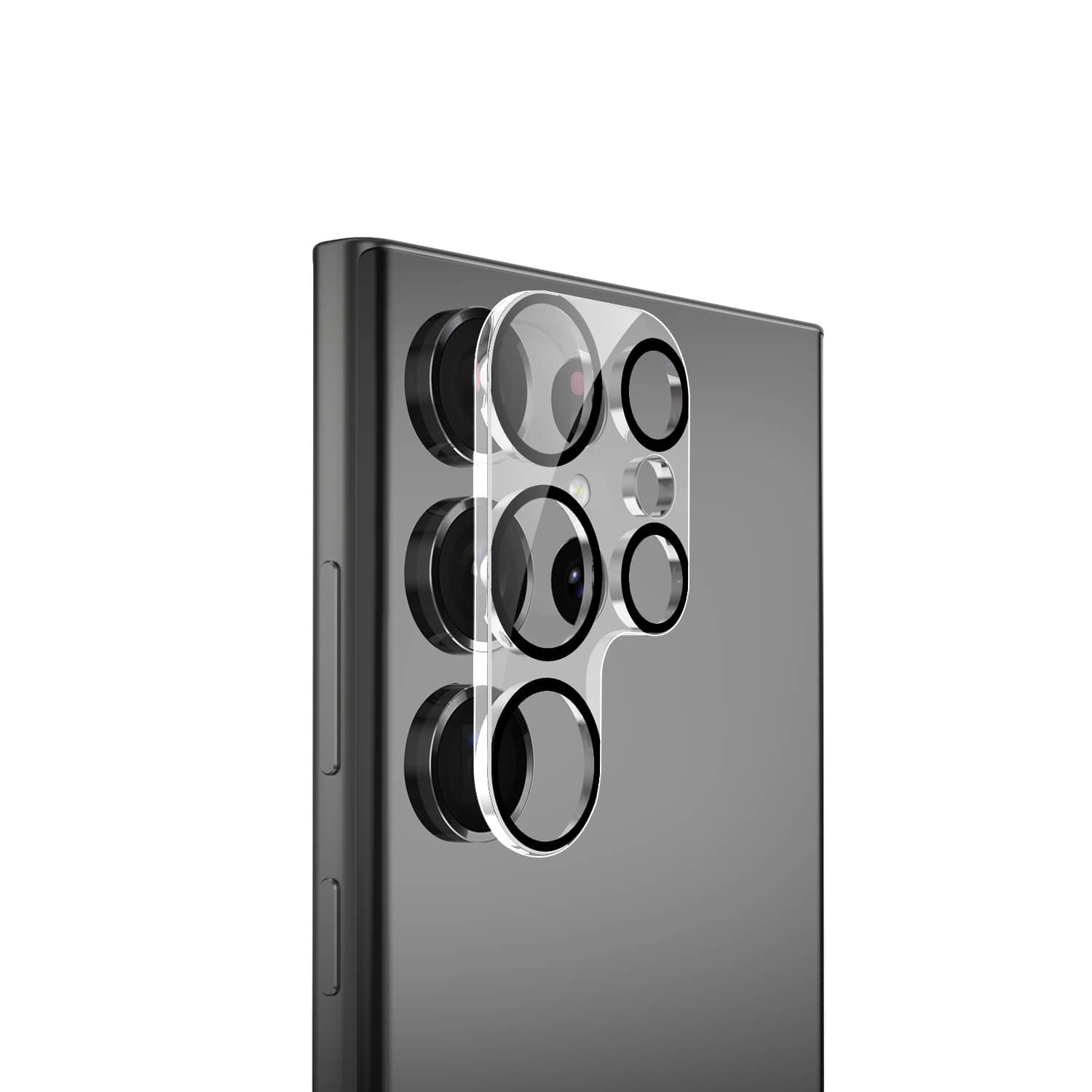 Mybat Pro - Tempered Glass Lens Protector (2.5D) for Samsung Galaxy S23 Ultra - Clear