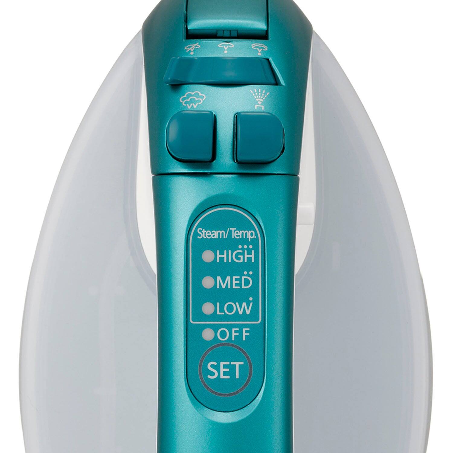 Steam/Temp. HIGH MED LOW OFF SET
