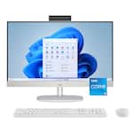 HP - 23.8" Full HD Touch-Screen All-in-One with Adjustable Height - Intel Core i5 1334U 2023 - 8GB Memory - 512GB SSD - Shell White