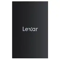 Front. Lexar - ARMOR 700 USB 3.2 Portable SSD 1TB - Black.