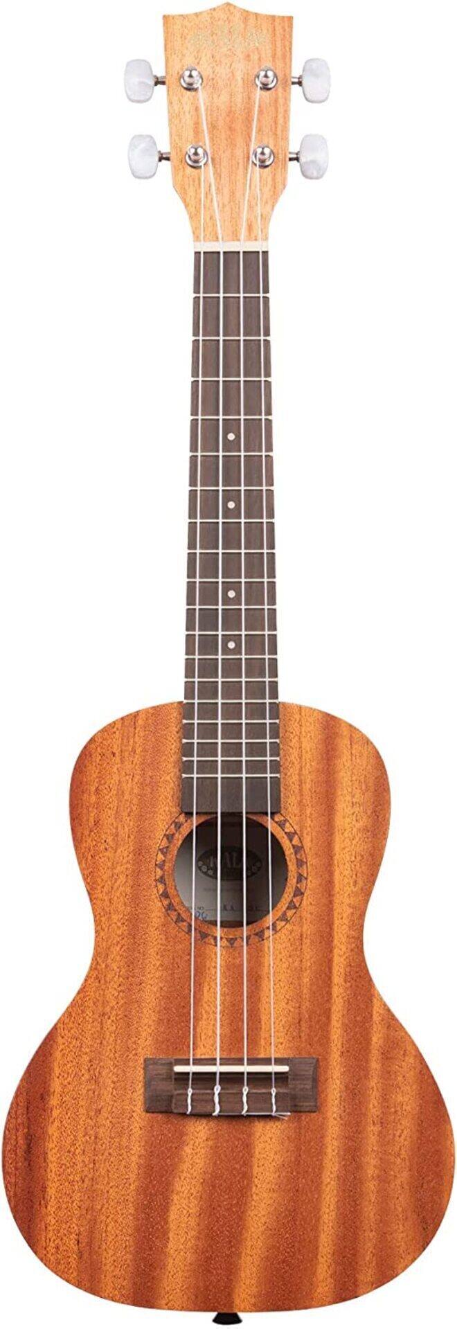 Back. Kala - Kala KA-15T Mahogany Tenor Ukulele Bundle with Gig Bag, Tuner, Strap and Strings.