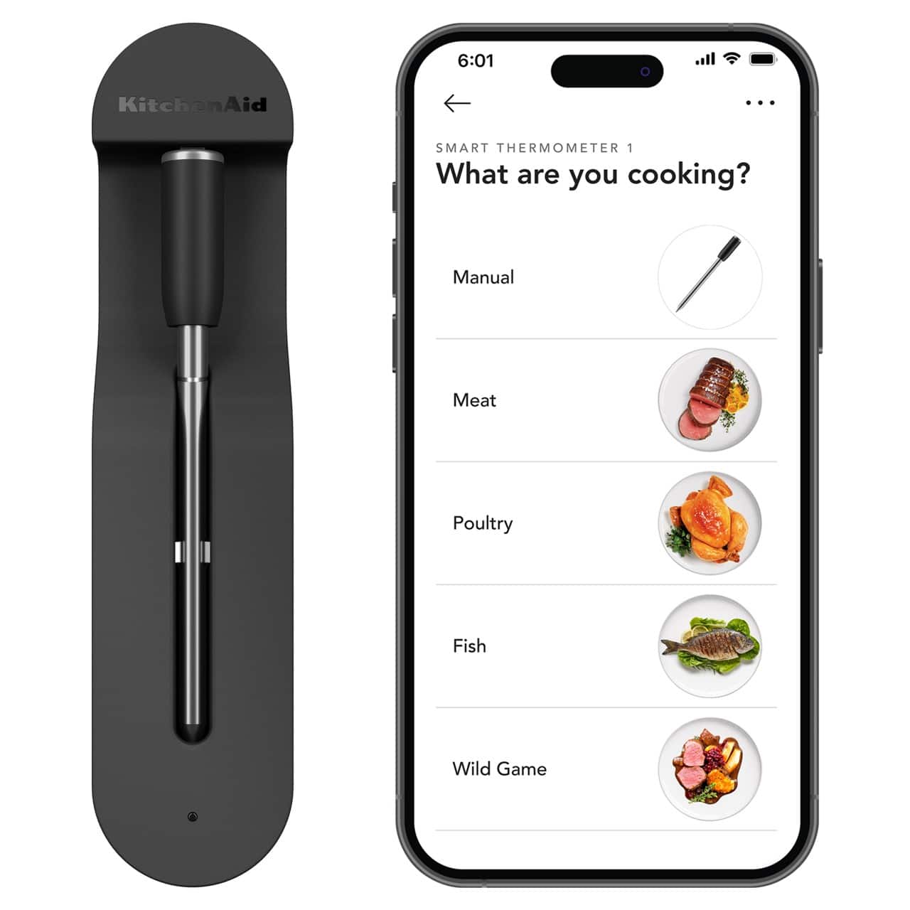KitchenAid - KitchenAid® Smart Thermometer, KTH11BMZZBASE - Black Diamond