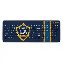Keyscaper - LA Galaxy Team Stripe Wireless Keyboard - Multicolor