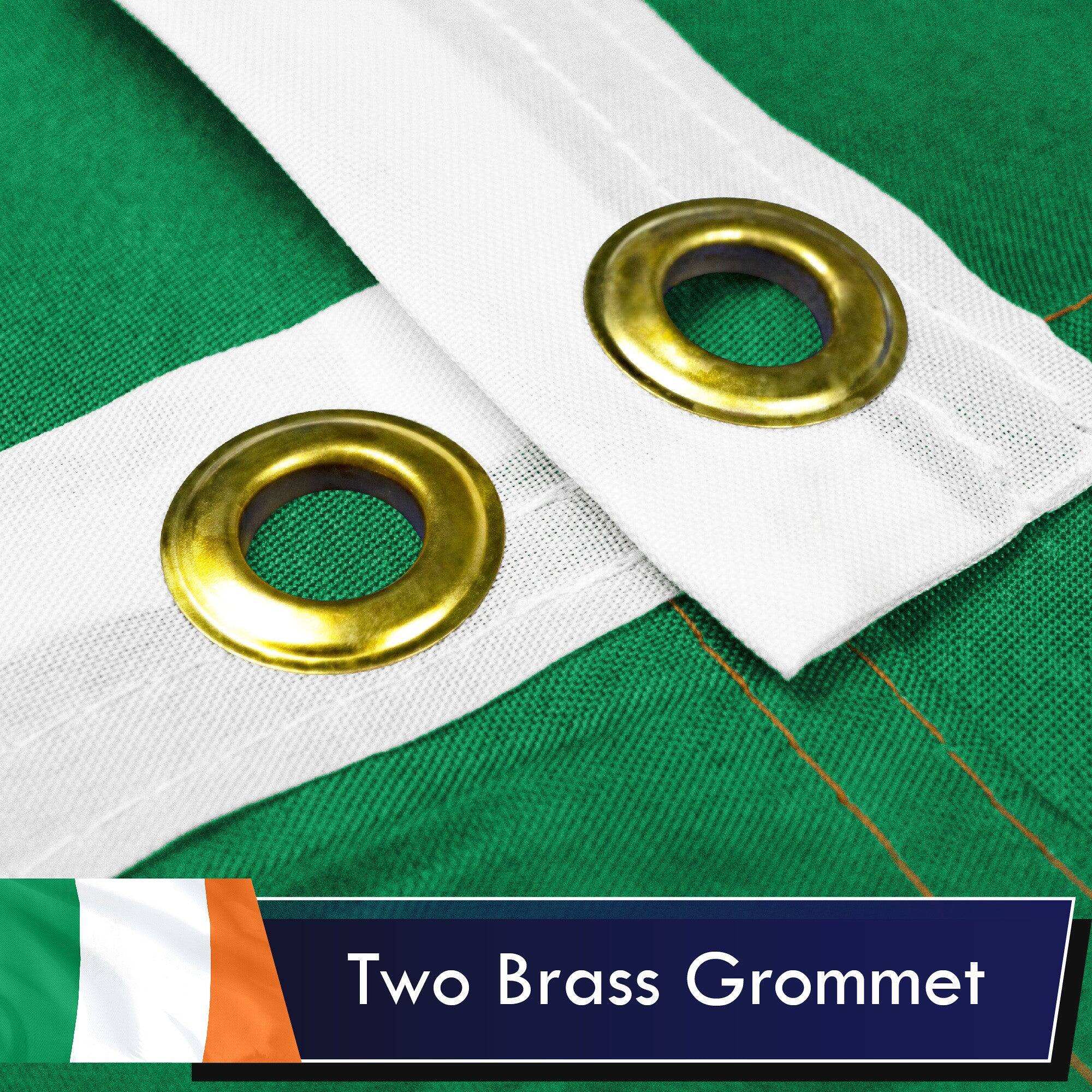 Two Brass Grommet