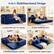 4-in-1 Multifunctional Design
A comfortable space for solitude
A cozy world for two
A fun board game session
A private four-square space