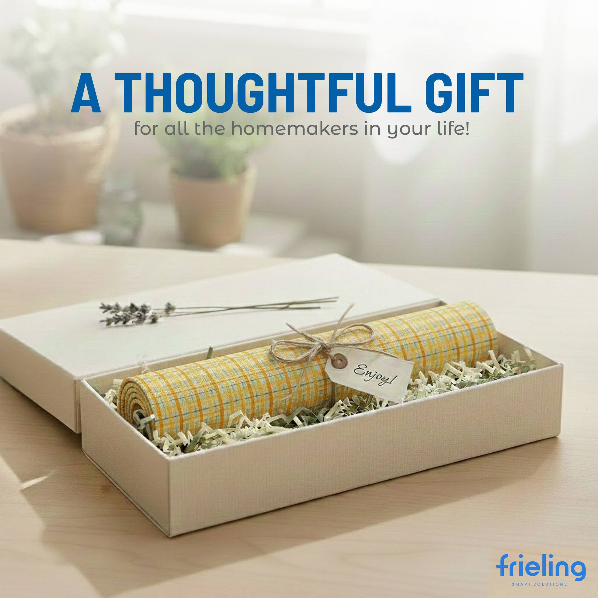 A THOUGHTFUL GIFT for all the homemakers in your life! Enjoy! frieling