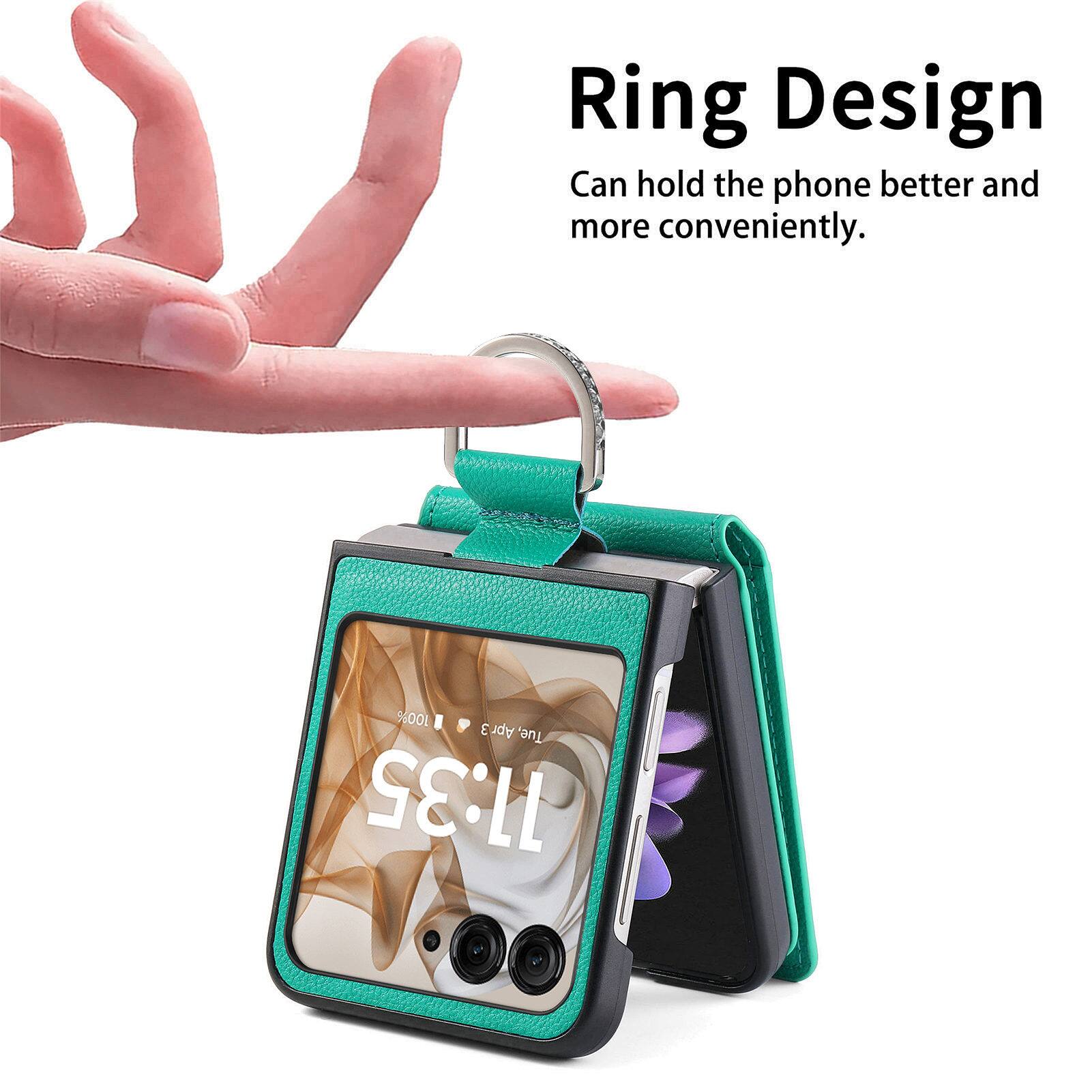 Ring Design Can hold the phone better and more conveniently. 100%