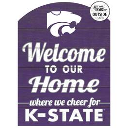 Jardine - Kansas State Wildcats 16'' x 22'' Marquee Sign - Purple