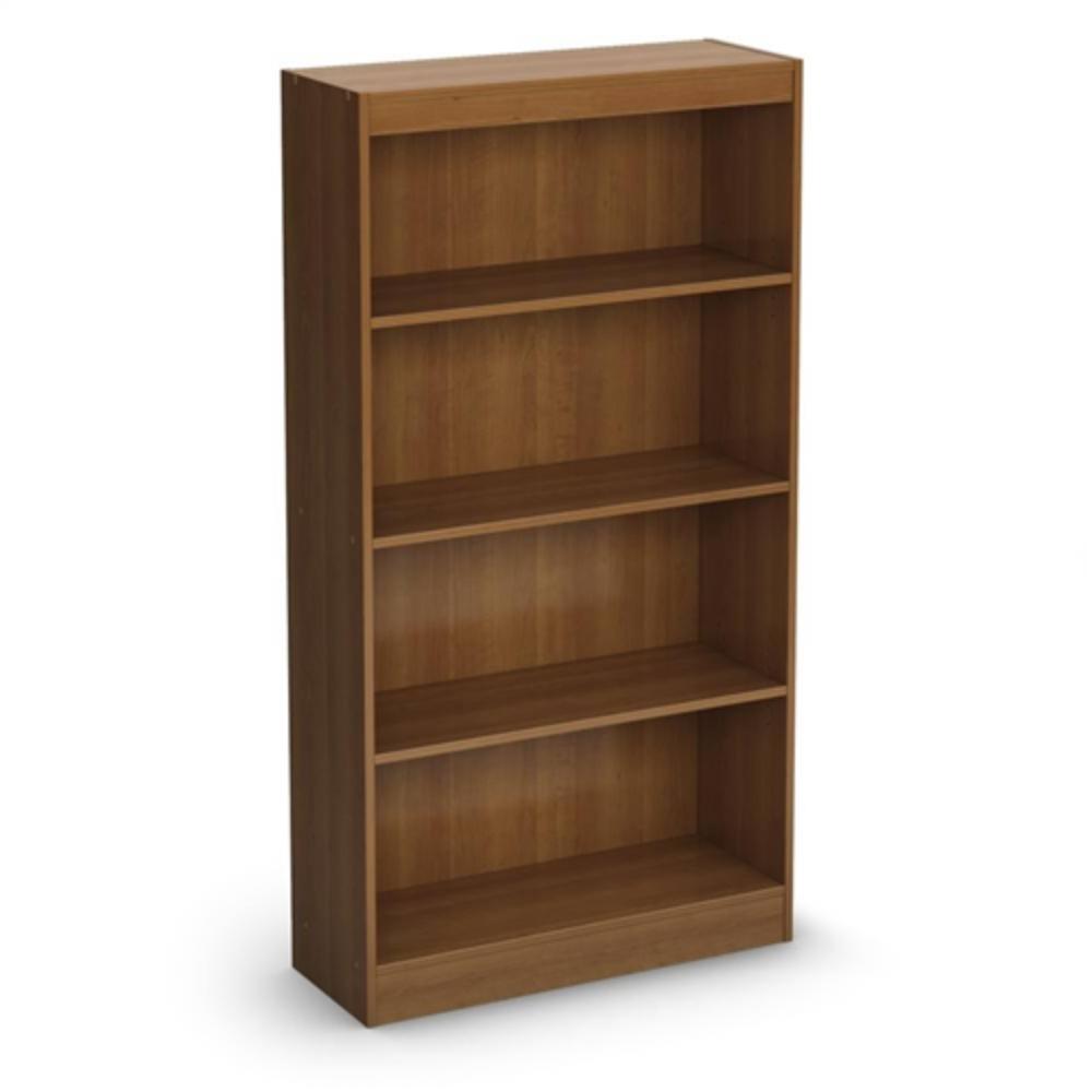 Hivvago - Four Shelf Eco-Friendly Bookcase - Cherry