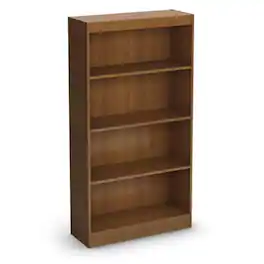 Hivvago - Four Shelf Eco-Friendly Bookcase - Cherry