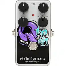 9V
VOL
DRIVE
LP BP HP
FILTER
MODE
AMP
ENVELOPE
INPUT
OUTPUT
electro-harmonix
NEW YORK CITY, USA