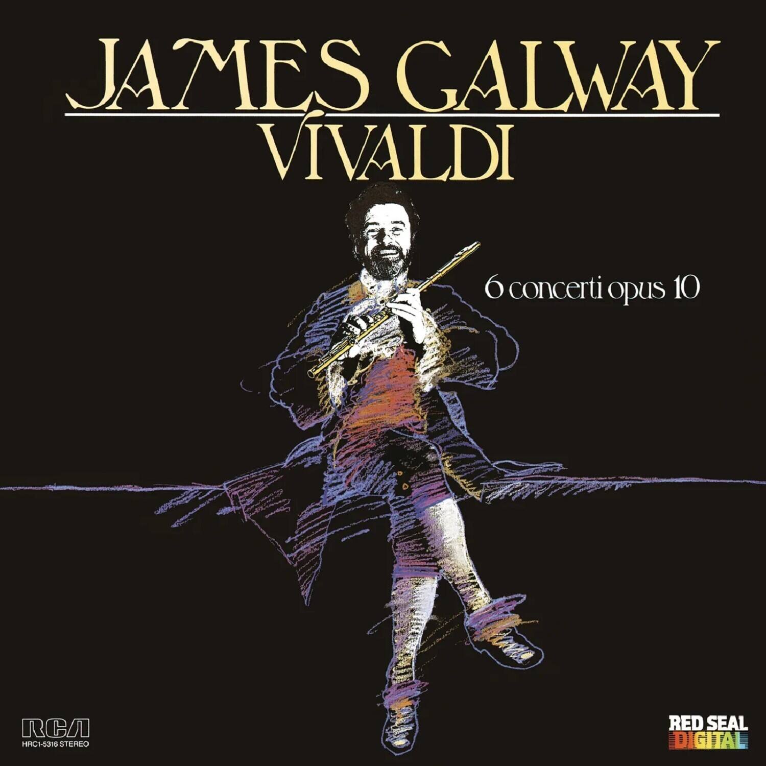 JAMES GALWAY  
VIVALDI  

6 concerti opus 10  

RCA  
MRC-3916 STEREO  

RED SEAL DIGITAL