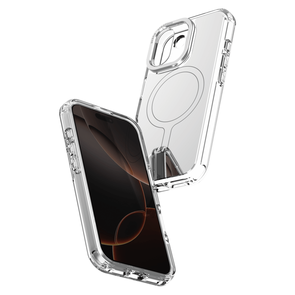 Alt View 1. Avana - AVANA Creations Glim Series Case for MagSafe for Apple iPhone 17 - Pearl - Clear.