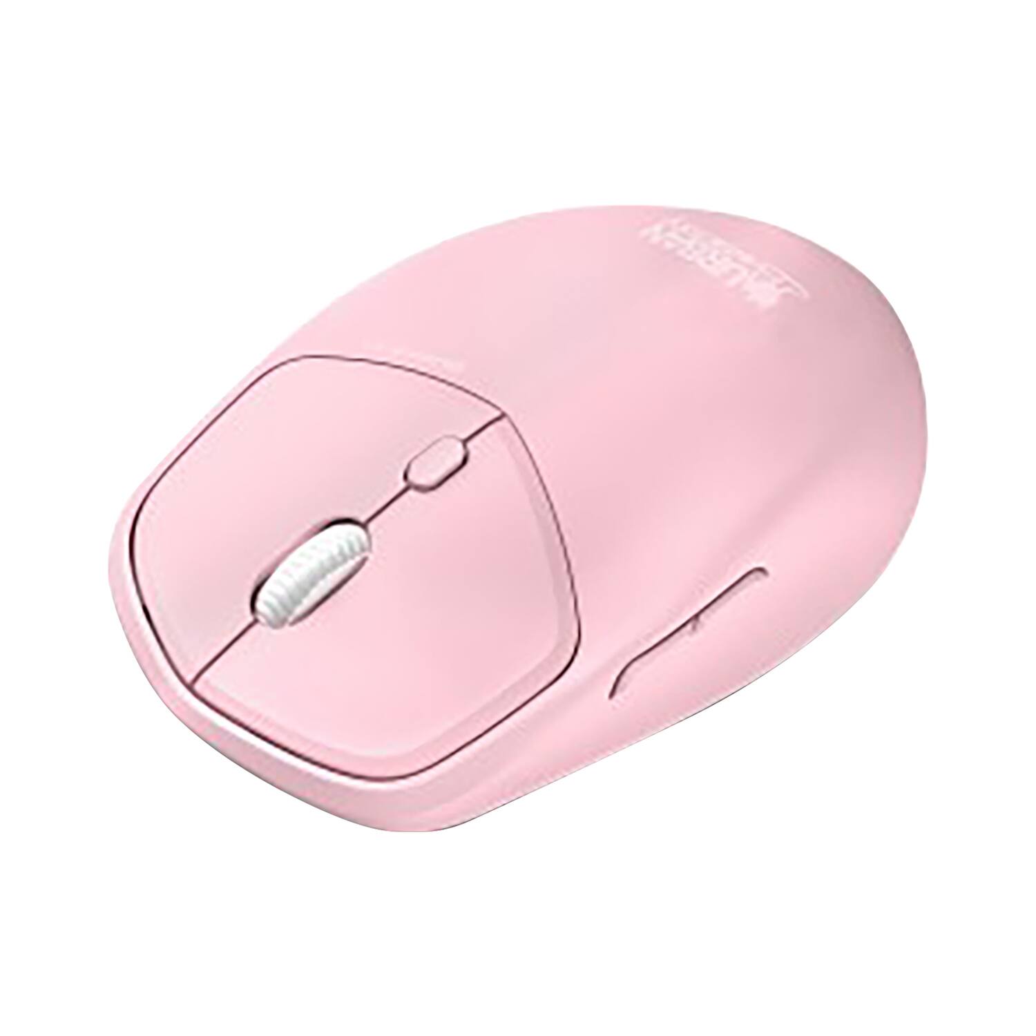 Angle. Urban Factory - ONLEE COLOR Wireless 1600 DPI Ambidextrous Mouse, 6 Buttons, Bluetooth - Light Pink.