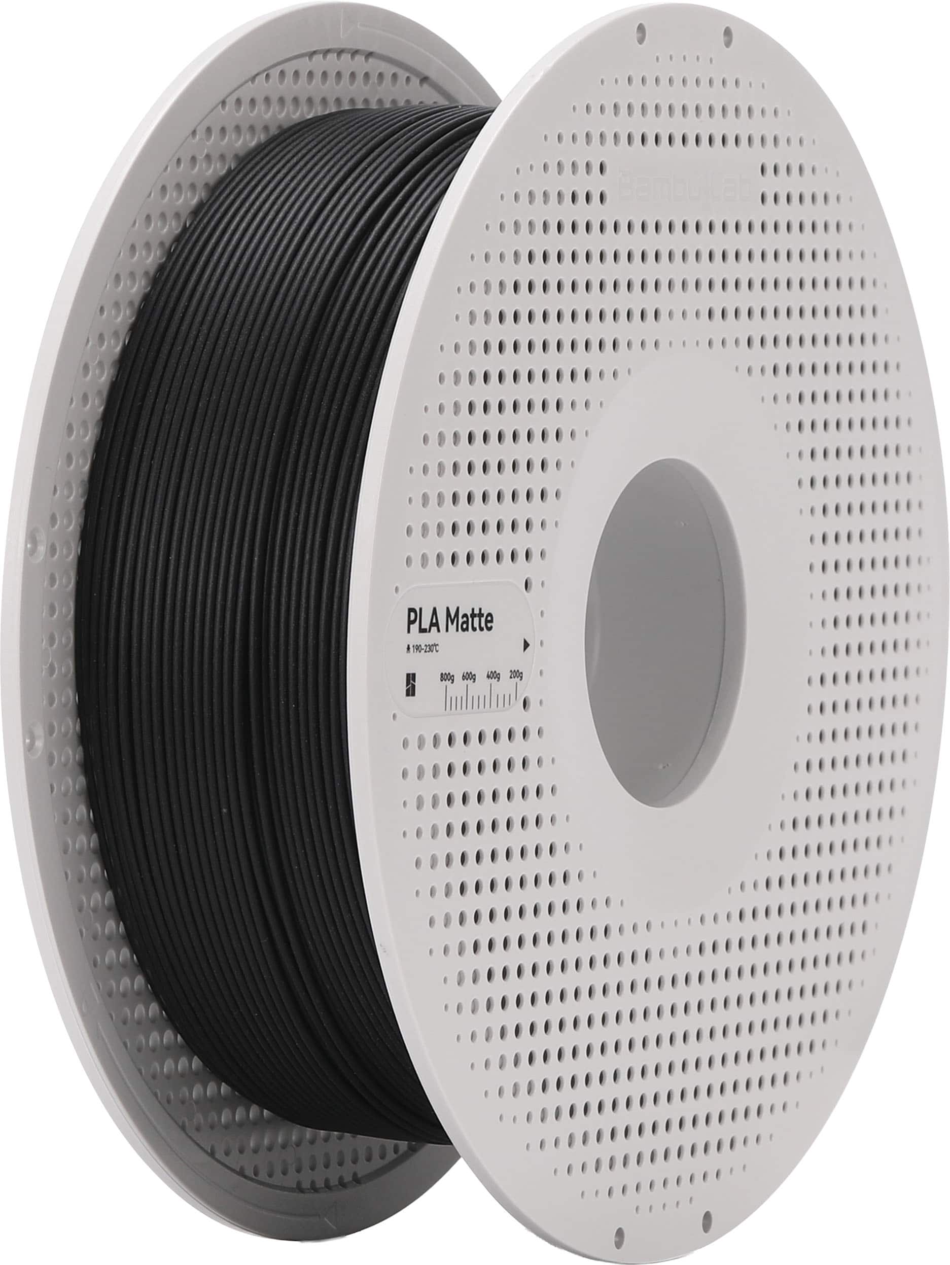 Bambu Lab - 1.75mm PLA Matte Filament - Charcoal
