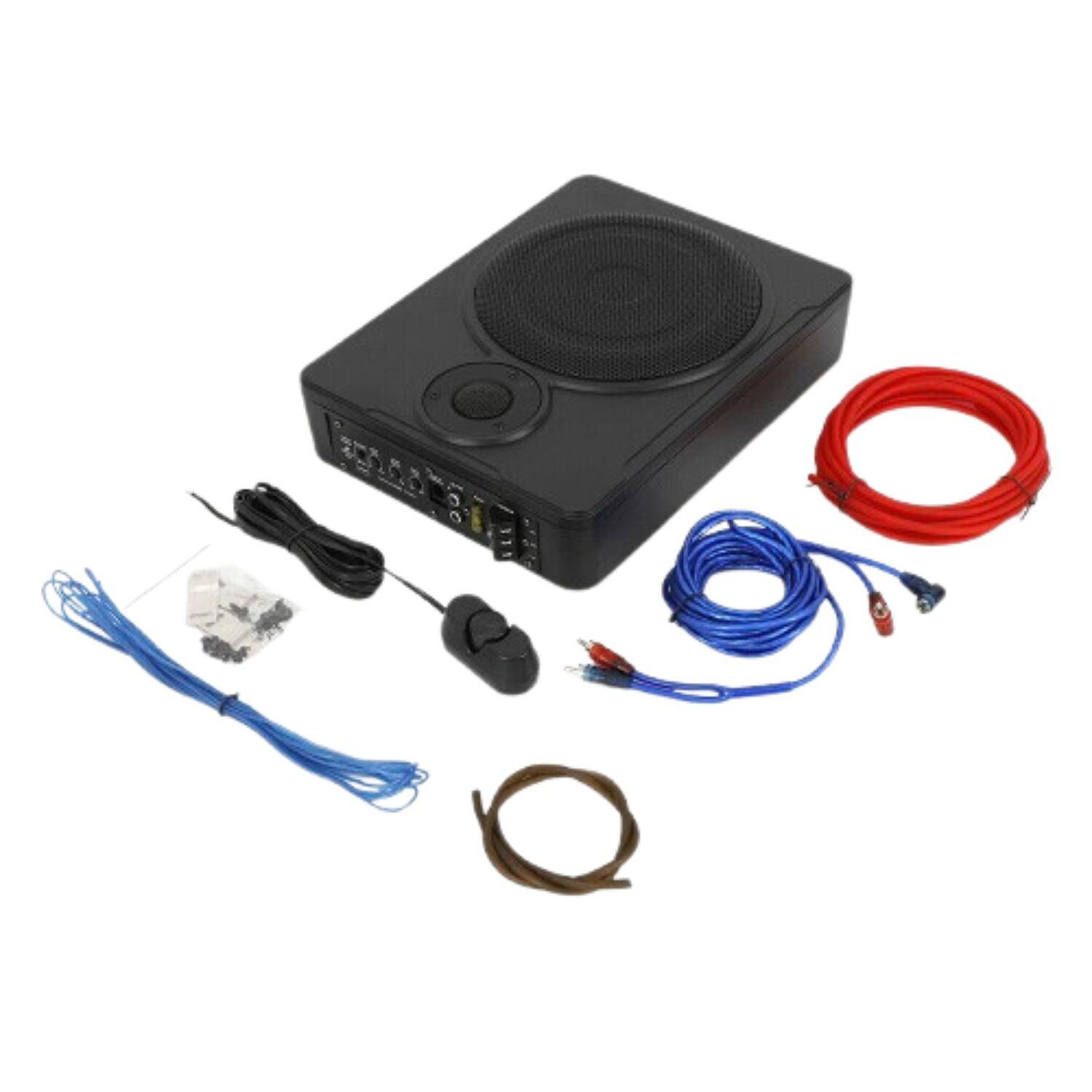 Home Collection - Soundstream 8" Under-Seat Subwoofer Box with Built-In 600W Amplifier