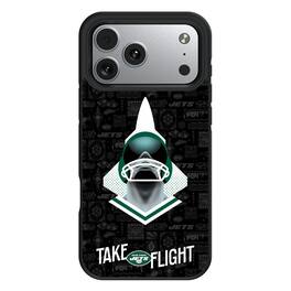 Keyscaper - NFL - New York Jets - Bump Case with 8.2ft Drop Protection - 15 - Black