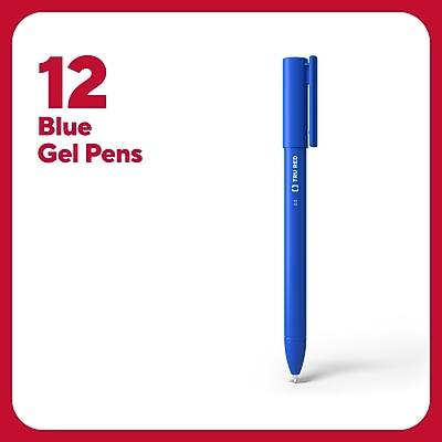 12 Blue Gel Pens