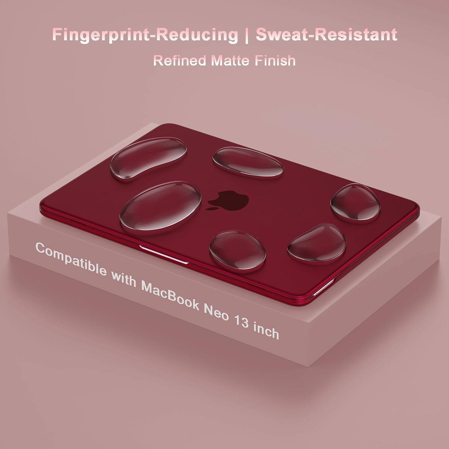 Fingerprint-Reducing | Sweat-Resistant  
Refined Matte Finish  
Compatible with MacBook Neo 13 inch