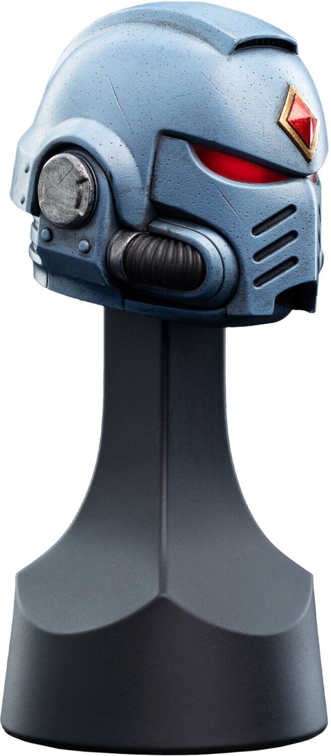 Alt View 2. Weta Workshop - WETA Workshop Mini Prop Replica - Warhammer 40,000 - Space Wolves Miniature Helmet   - COLLECTIBLES - Multicolor.