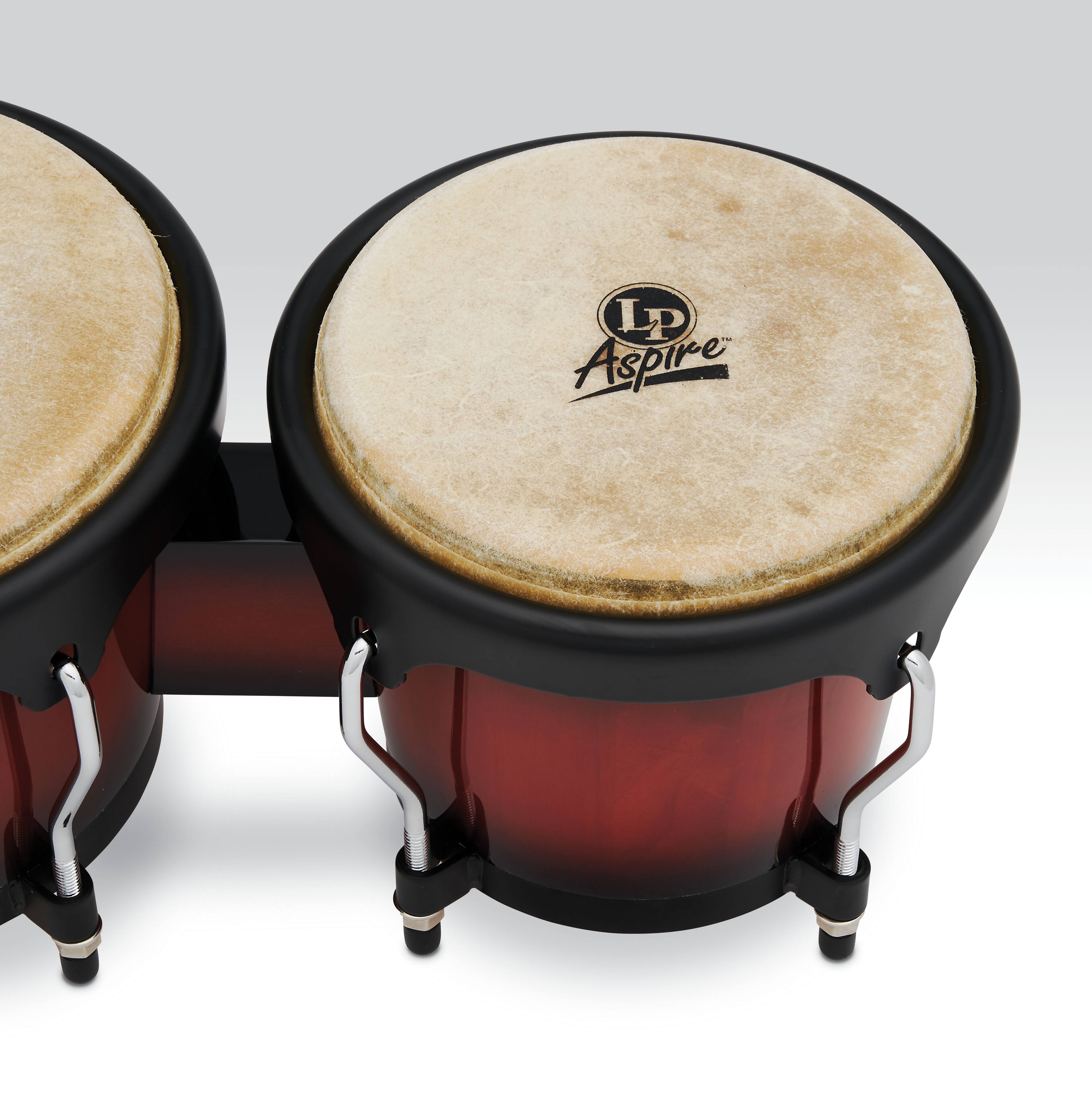 Left. Latin Percussion - Aspire 6-3/4" & 8" Bongos.