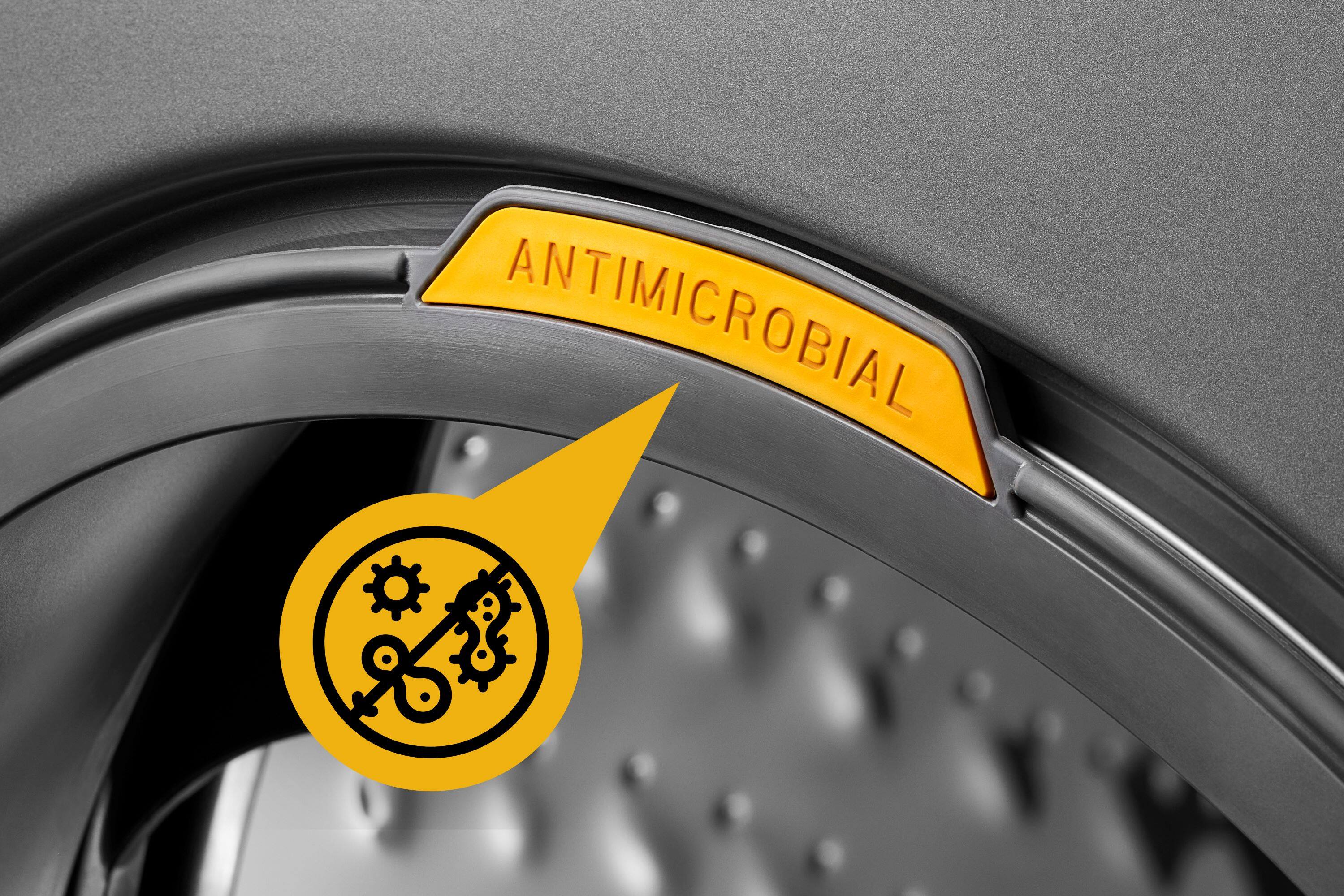 Alt View 11. Whirlpool - 5.0 Cu. Ft. High Efficiency Smart Front Load Washer with FreshFlow Vent System - Volcano Black.