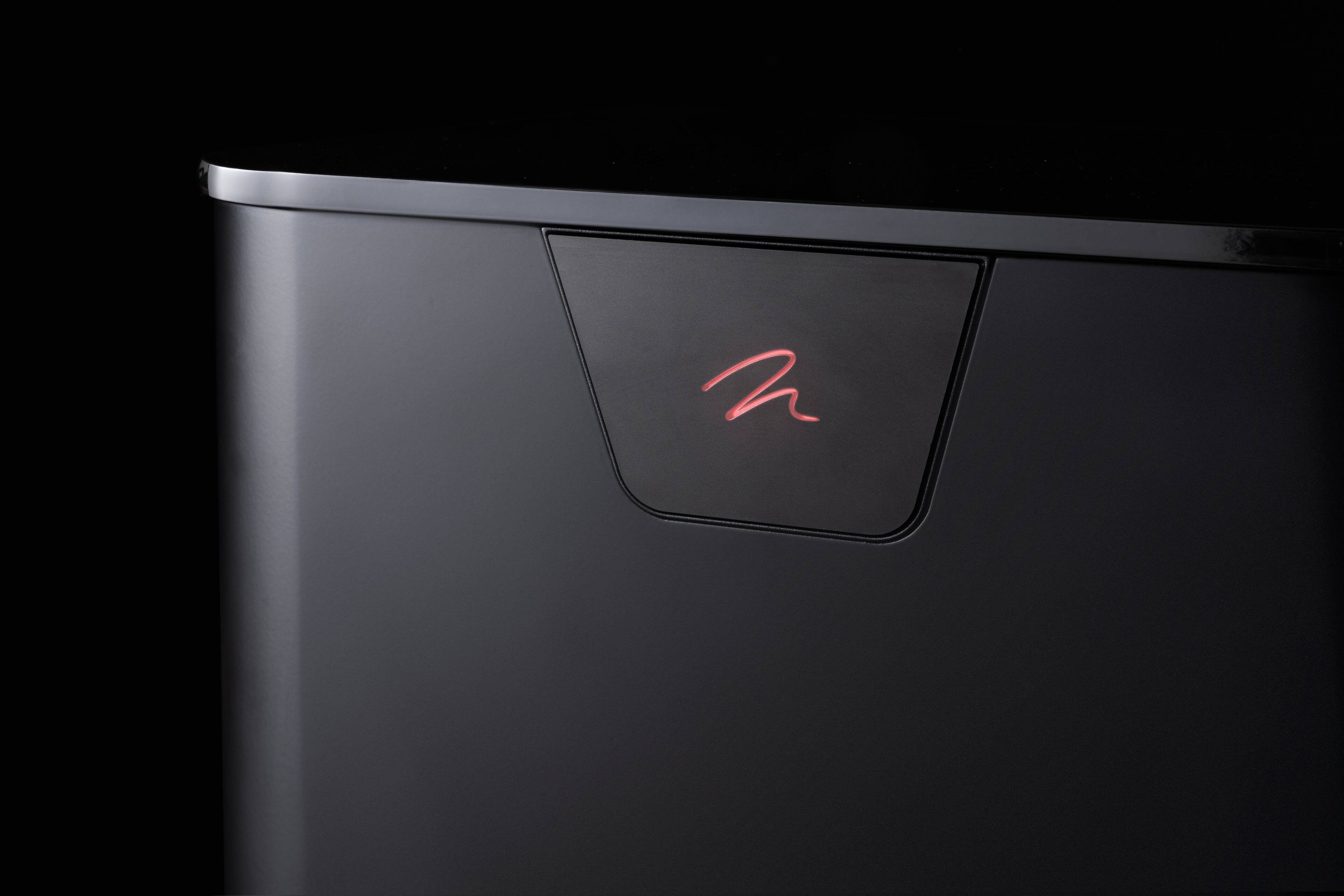 Alt View 21. MartinLogan - Depth 212, Dual 12” 2.2kW Powered Subwoofer, with BalancedForce Technology, Sub Control App, and Wireless Built-In - Gloss Black.