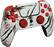 Left. Custom Controllerzz - Custom Wireless Controller for PS5 - Slasher & Red Chrome Inserts.