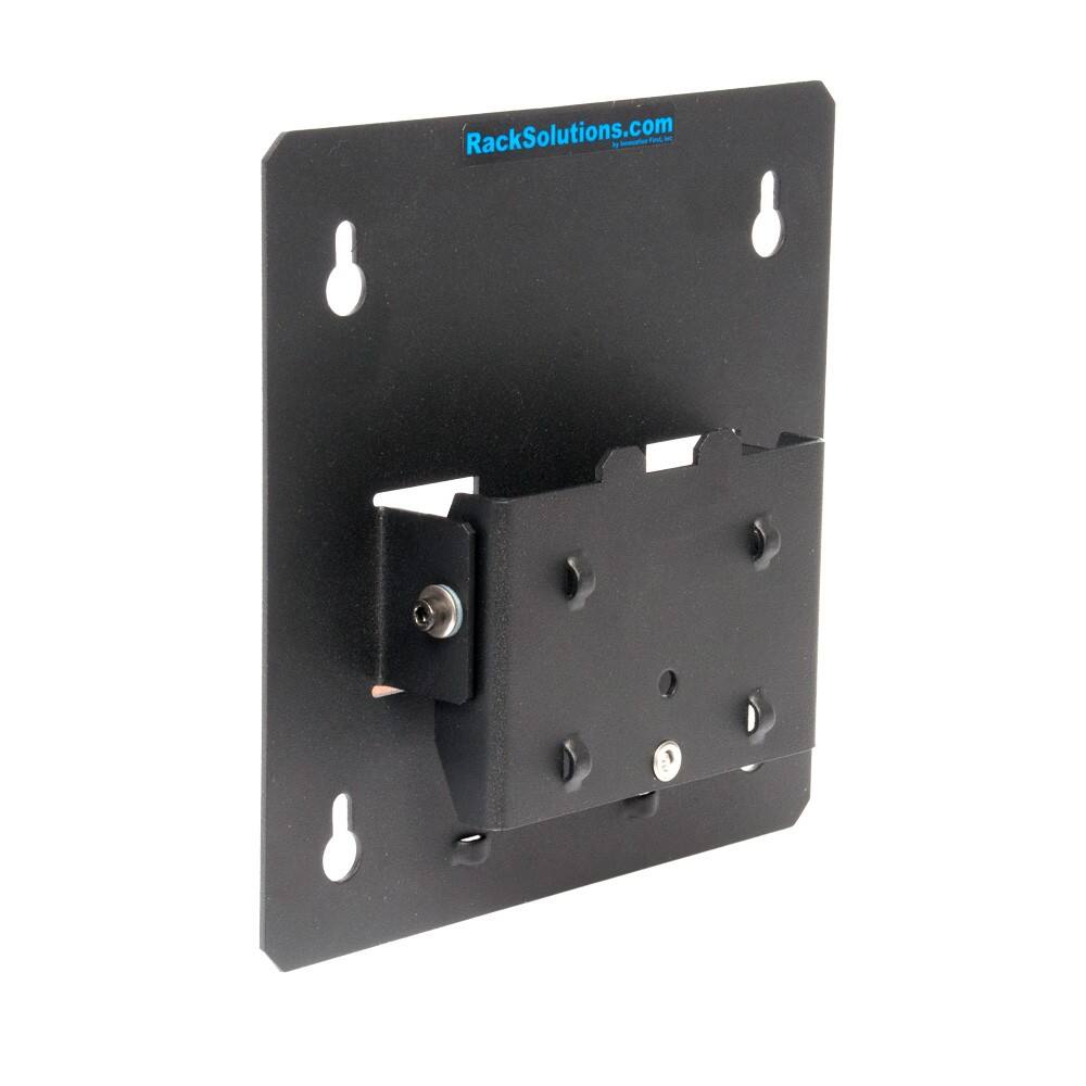 Alt View 10. RackSolutions - RackSolutions Universal Monitor Wall Mount with Tilt (VESA-D Mounting Holes) - Black.