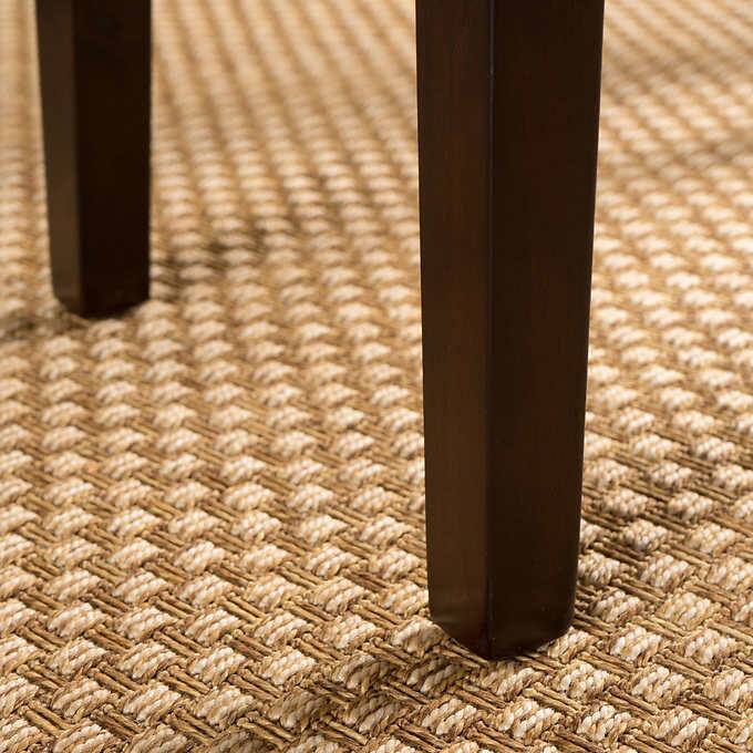 Alt View 2. APRILSOUL - 26 Contemporary Upholstered Saddle Counter Stool Nailhead Trim Set of 4 Dark Brown - Brown.