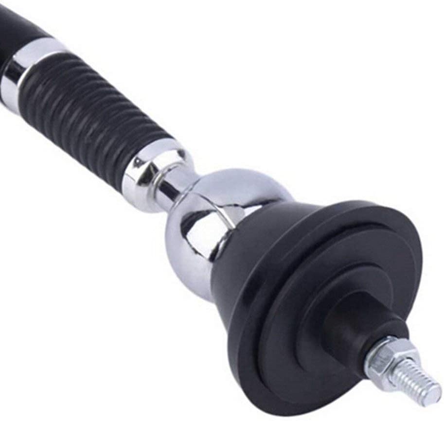 Left. Dual - Dual MANT16W 16" Marine Mast Antenna | Long Range | Durable Weather-Resistant Design | White - White.