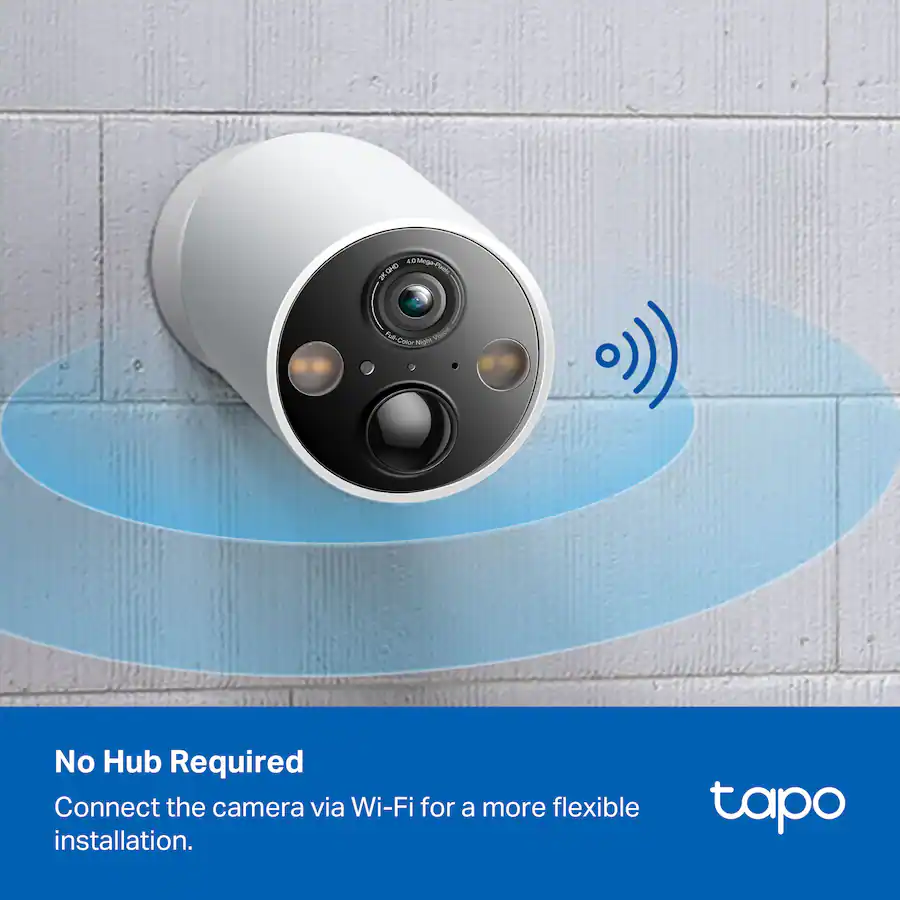 Tp Camera TP Link Tapo Wire Free Indoor/Outdoor 2K Smart Security Cameras ...