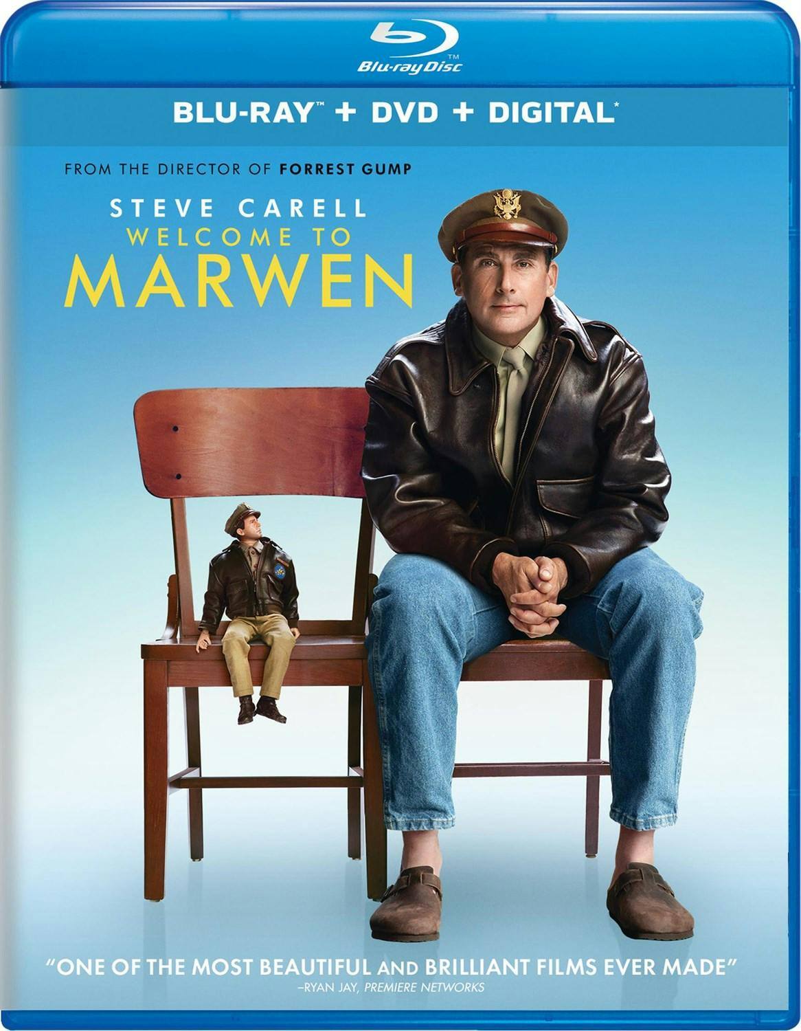 Front. Welcome to Marwen (DVD + Digital) [Blu-ray].