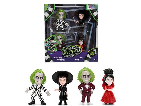 Jade METALFIGS L BEETLEJUICE BEETLEJUICE LYDIR BEETLEJUICE LYDIR DIE-CAST 8+