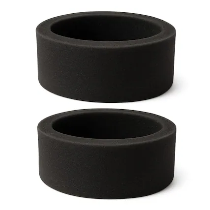 Front. HQRP - HQRP 2-Pack Foam Outer Filter 203-8161 Replacement for Bissell PowerForce 1240 12B1 68C7 6579 6580 82H1 Series Vacuums.