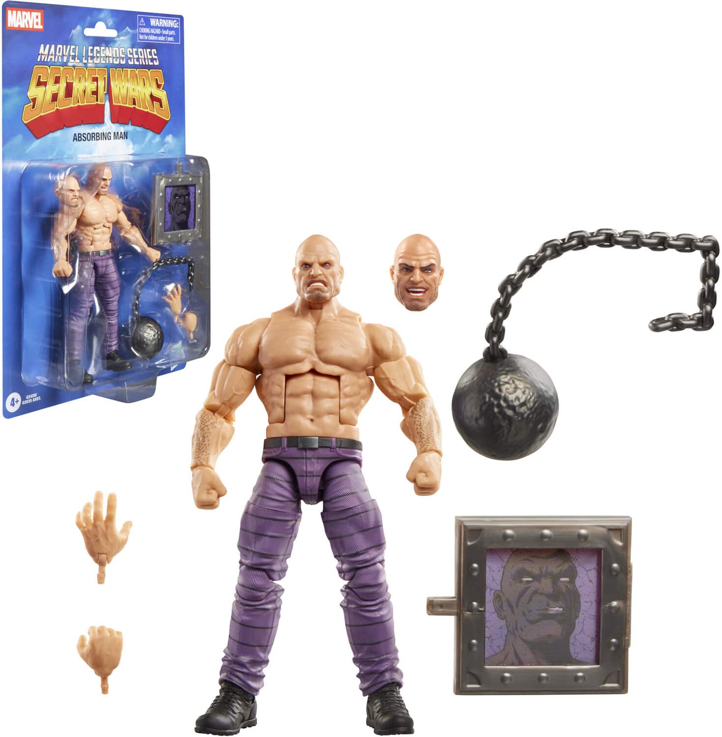 Hasbro - Secret Wars - Marvel Legends - Absorbing Man Action Figure - COLLECTIBLES - Multicolor price history on PriceWatchPro