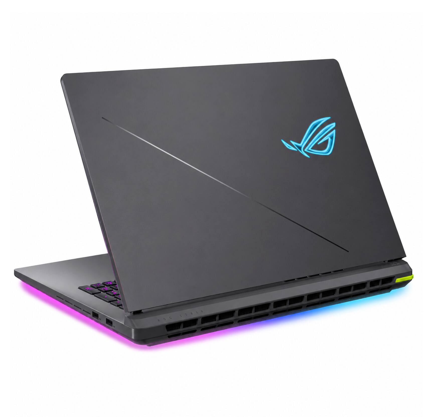 Alt View 8. ASUS - ROG Strix G18 Laptop 18 WQXGA Display (Ultra 9- 275HX, 32GB, 2TB SSD, Win 11 Pro) w/Dockztorm Wireless Mouse - Gray.