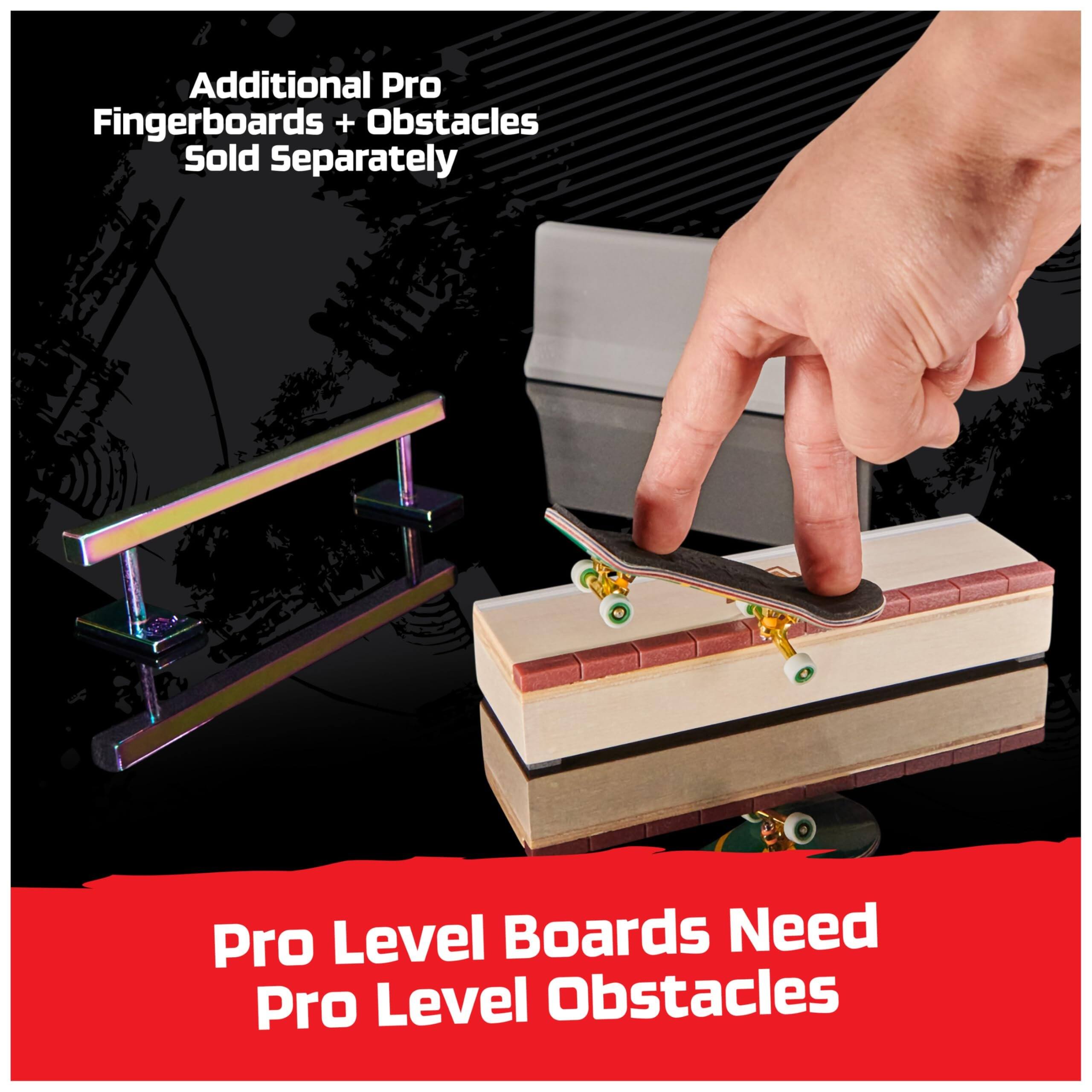 Additional Pro Fingerboards + Obstacles Sold Separately

Pro Level Boards Need Pro Level Obstacles