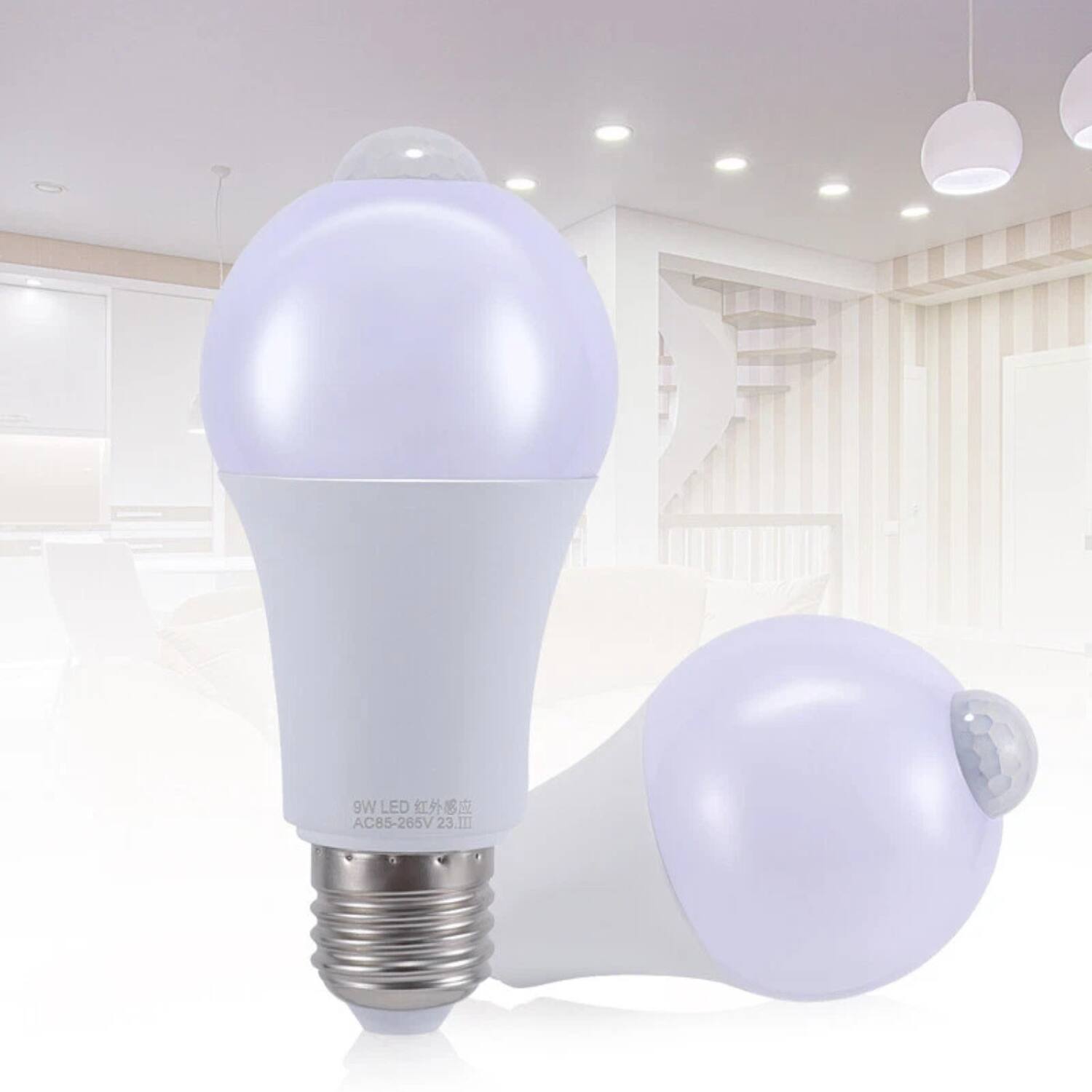 9W LED 红外感应  
AC85-265V 23.1