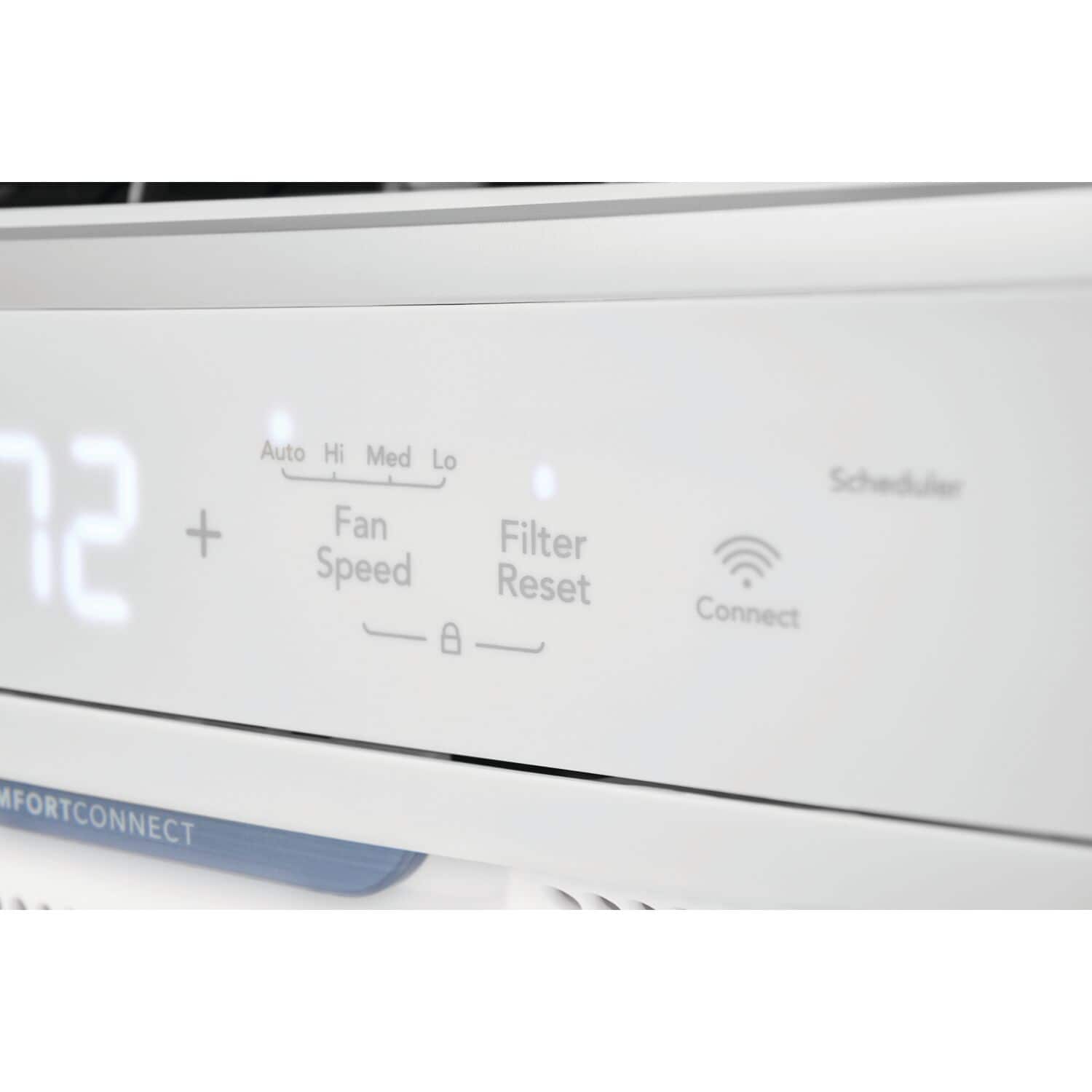 Alt View 13. Frigidaire - 10,000 BTU Inverter Quiet Temp Smart Room Air Conditioner - White.