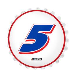 The Fan-Brand - Kyle Larson 18.5" Bottle Cap Wall Sign - Multicolor