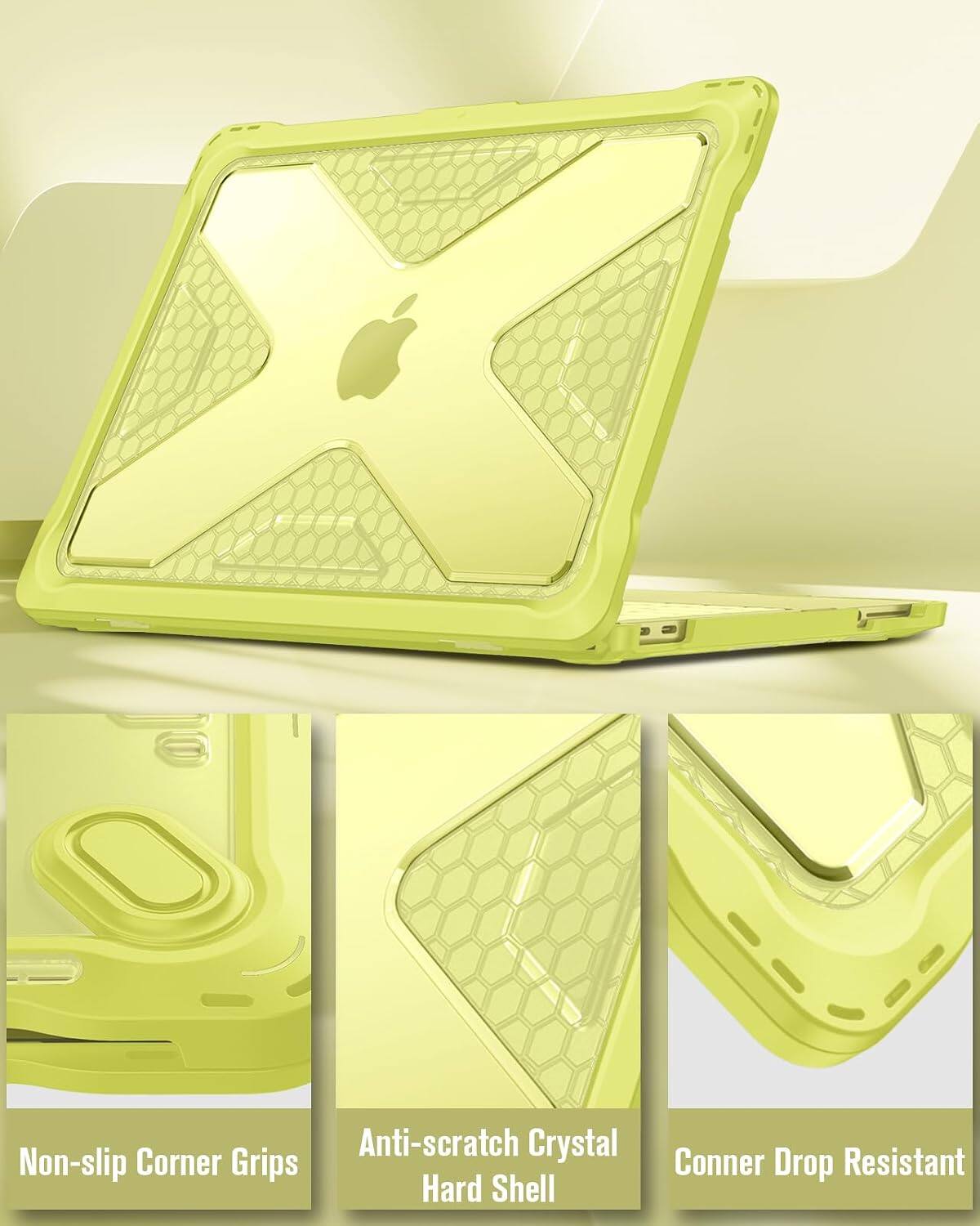 Anti-scratch Crystal Non-slip Corner Grips Hard Shell Corner Drop Resistant